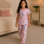 Girls Short Sleeve+Long pants 4-6Y (39A)
