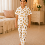Boys Short Sleeve+long pants 7-9 (6A)