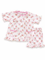 Girls Short Sleeve+Short pants 3-4Y (3A) - Image 2