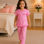 Girls Short Sleeve+Long pants 3-4Y (28A)