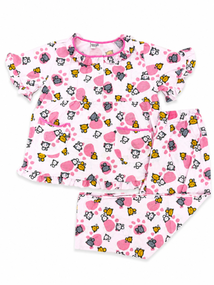 Girls Short Sleeve+Long pants 10-12Y (13A) | MUZELLE