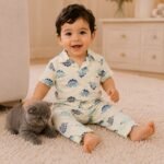 Boys Short Sleeve+long pants 1-2Y (7A)