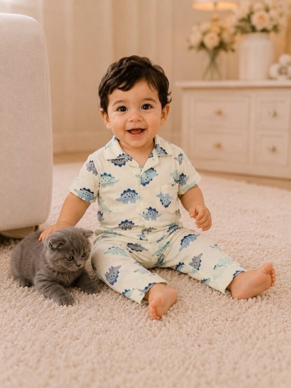 Boys Short Sleeve+long pants 1-2Y (7A) | MUZELLE