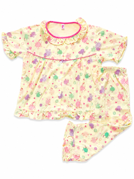 Girls Short Sleeve+Long pants 2-3Y (10A) | MUZELLE