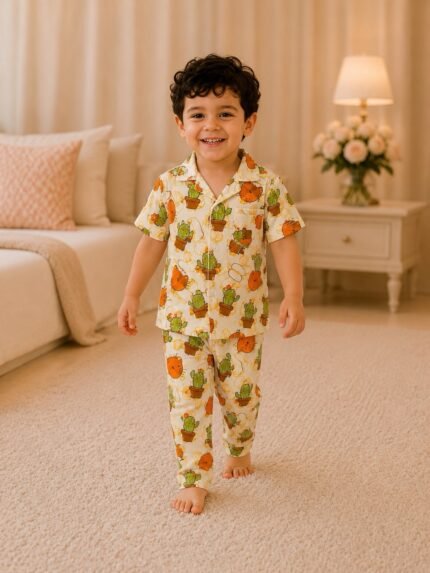 Boys Short sleeve+Long pants 3-4Y (8A) | MUZELLE