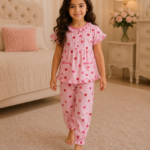 Girls Short Sleeve+Long pants 4-6Y (24A)