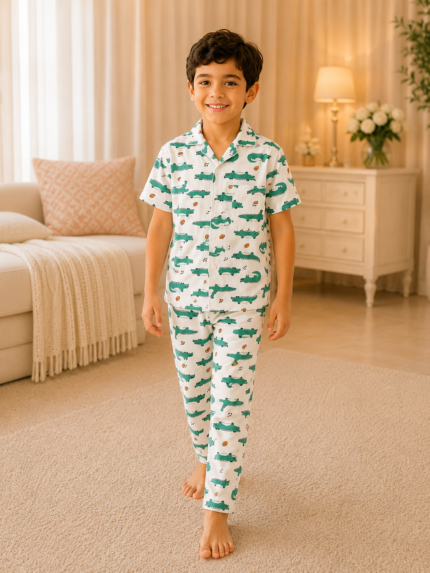 Boys Short Sleeve+long pants 7-9 (15A) | MUZELLE