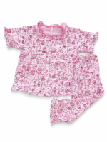 Girls Short Sleeve+Long pants 3-4Y (6A) - Image 2