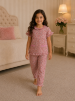 Girls Short Sleeve+Long pants 4-6Y (42A)