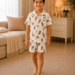 Boys Short Sleeve+Short pants 7-9 (1A)