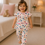 Girls Short Sleeve+Long pants 1-2Y (32A)