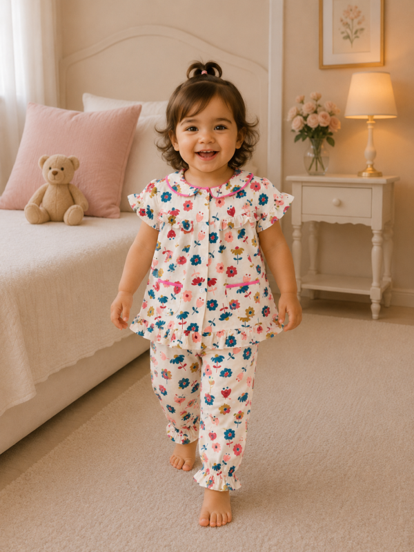 Girls Short Sleeve+Long pants 1-2Y (32A) | MUZELLE