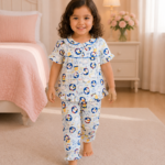 Girls Short Sleeve+Long pants 2-3Y (5A)