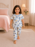 Girls Short Sleeve+Long pants 2-3Y (5A)
