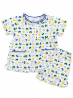 ⁦Girls Short Sleeve+Short pants 4-6Y (2A)⁩ - الصورة ⁦2⁩