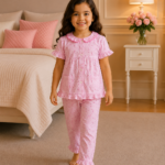 Girls Short Sleeve+Long pants 3-4Y (23A)