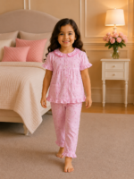 Girls Short Sleeve+Long pants 3-4Y (23A)