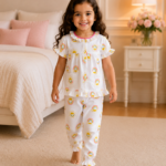 Girls Short Sleeve+Long pants 3-4Y (8A)