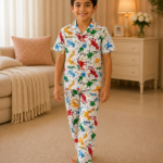 Boys Short Sleeve+long pants 7-9 (2A)