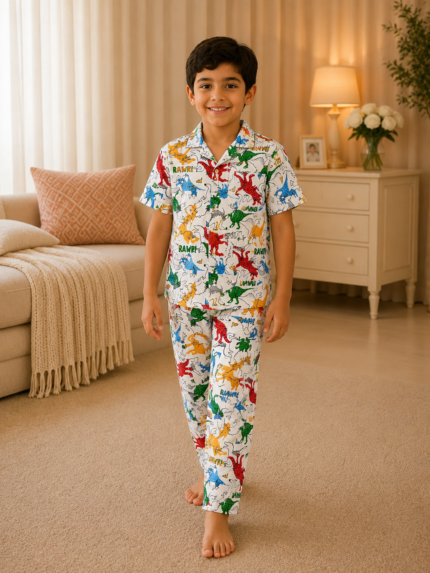Boys Short Sleeve+long pants 7-9 (2A) | MUZELLE