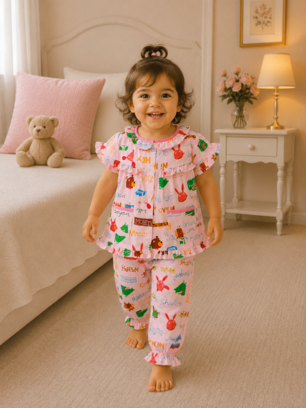 Girls Short Sleeve+Long pants 1-2Y (13A) | MUZELLE