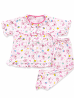 ⁦Girls Short Sleeve+Long pants 2-3Y (31A)⁩ - الصورة ⁦2⁩
