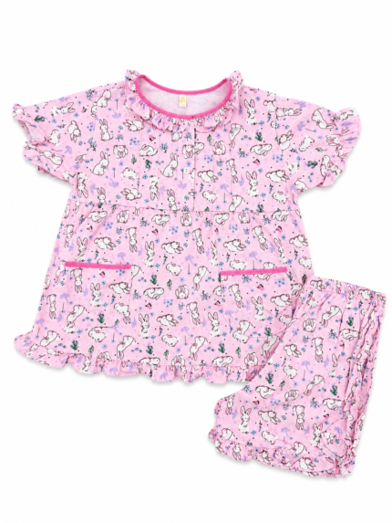 Girls Short Sleeve+Short pants 4-6Y (4A) | MUZELLE