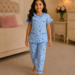 Girls Short Sleeve+Long pants 4-6Y (43A)
