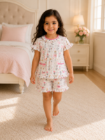 Girls Short Sleeve+Short pants 3-4Y (14A)