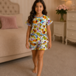 Girls Short Sleeve+Short pants 4-6Y (10A)