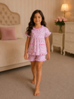 Girls Short Sleeve+Short pants 4-6Y (4A)