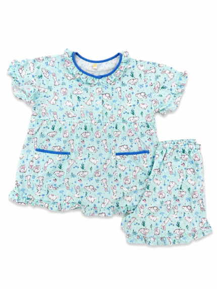 Girls Short Sleeve+Short pants 4-6Y (13A) | MUZELLE