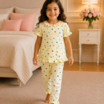 Girls Short Sleeve+Long pants 3-4Y (19A)