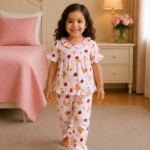 Girls Short Sleeve+Long pants 2-3Y (33A)