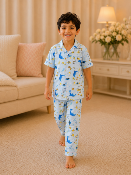 Boys Short Sleeve+long pants 4-6 (9A) | MUZELLE
