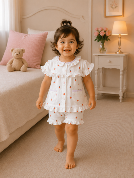 Girls Short Sleeve+Short pants 1-2Y (10A) | MUZELLE