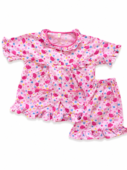 Girls Short Sleeve+Short pants 2-3Y (5A) | MUZELLE