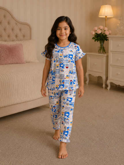 Girls Short Sleeve+Long pants 4-6Y (10A) | MUZELLE