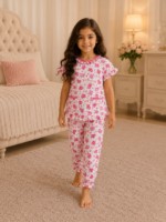 Girls Short Sleeve+Long pants 4-6Y (22A)