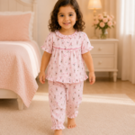 Girls Short Sleeve+Long pants 2-3Y (6A)