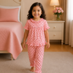 Girls Short Sleeve+Long pants 2-3Y (22A)