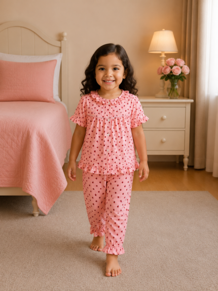 Girls Short Sleeve+Long pants 2-3Y (22A) | MUZELLE