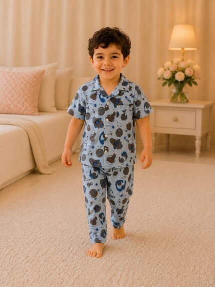 Boys Short sleeve+Long pants 3-4Y (1A) | MUZELLE