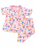 ⁦Girls Short Sleeve+Long pants 1-2Y (9A)⁩ - الصورة ⁦2⁩