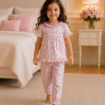 Girls Short Sleeve+Long pants 3-4Y (33A)