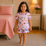 Girls Short Sleeve+Short pants 2-3Y (11A)