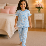 Girls Short Sleeve+Long pants 3-4Y (16A)