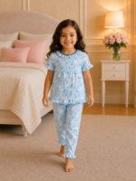 Girls Short Sleeve+Long pants 3-4Y (16A)