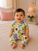 Girls Short Sleeve+long pants 6-12M(3A)