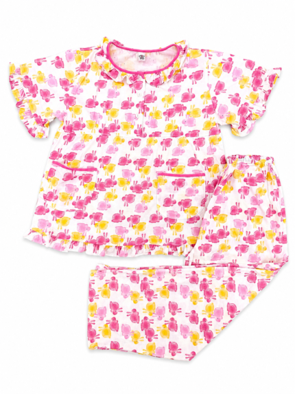 Girls Short Sleeve+Long pants 10-12Y (18A) | MUZELLE